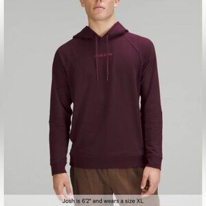 lululemon athletica city sweet Men's Burgundy Hoodie